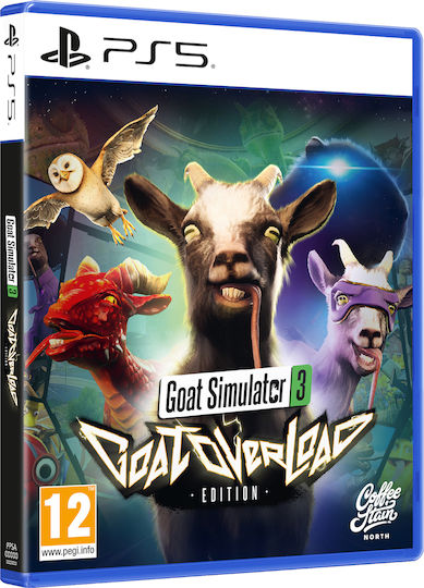 Goat Simulator 3 Goat Oveload Edition PS5 Game - Pre-order