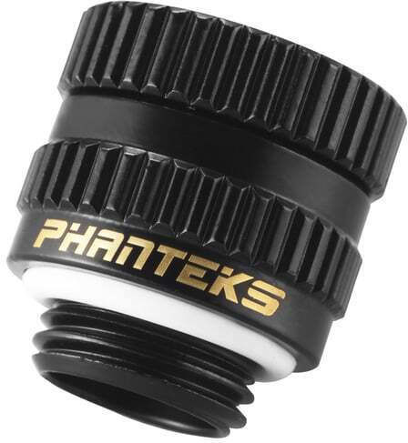 Phanteks M-F Rotary Adapter Armaturen Schwarz