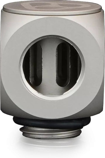 Thermal Grizzly Grizzly Deltamate Rotary Fitting 90° Nickel Silver