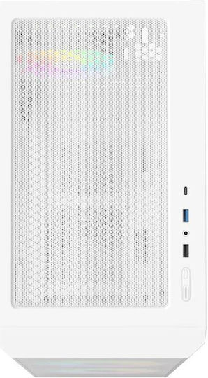 Montech X2 Plus Gaming Midi Tower Κουτί Υπολογιστή με ARGB Φωτισμό Λευκό