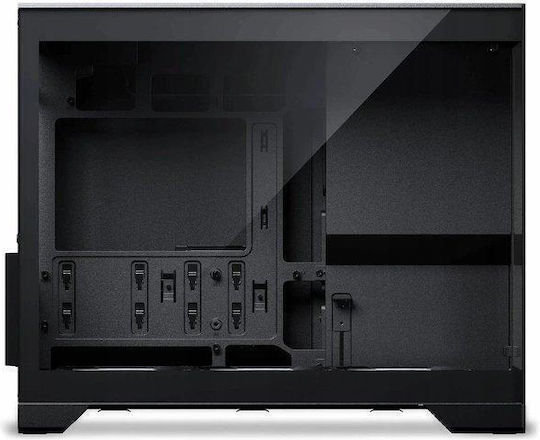 Phanteks XT V3 Геймърско бюро Мини кула Компютърна кутия със страничен прозорец Черен