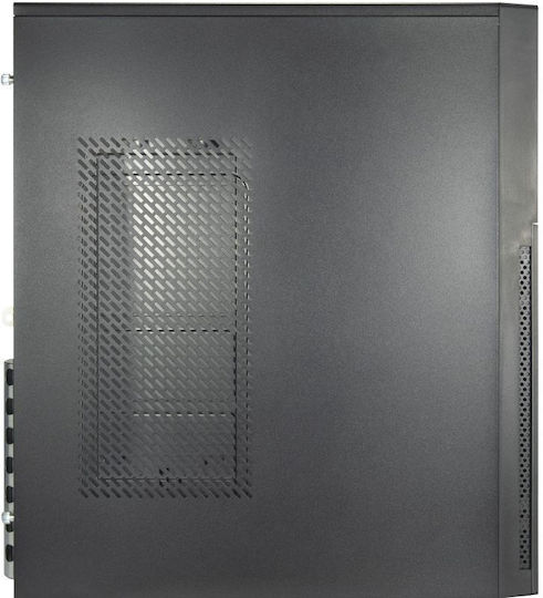 Inter-Tech IT-2815 Midi Tower Κουτί Υπολογιστή Μαύρο