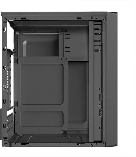 1stCOOL Step 4 Mikro-Turm Computergehäuse Schwarz