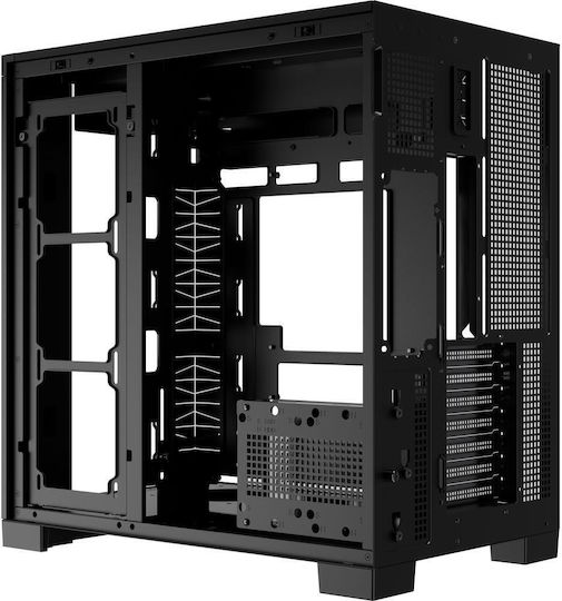Thermalright A70 Gaming Midi-Turm Computergehäuse mit Seitenfenster Schwarz