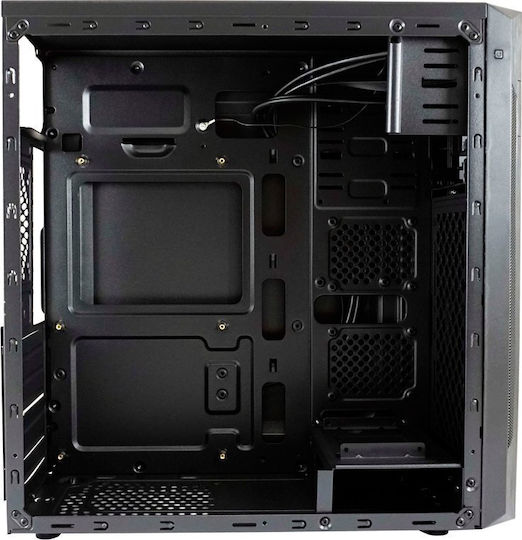 LC-Power 7040B Midi Tower Компютърна Кутия Черна