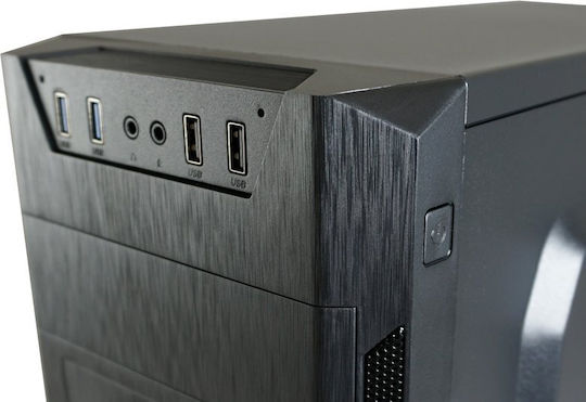 LC-Power 7040B Midi Tower Компютърна Кутия Черна