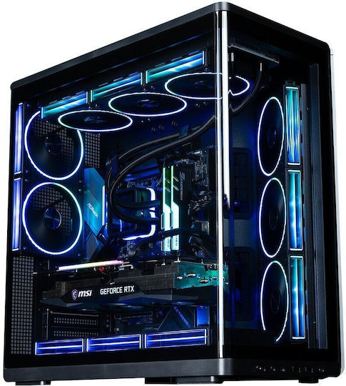 Zalman P60 Gaming Midi-Turm Computergehäuse mit Seitenfenster Schwarzes