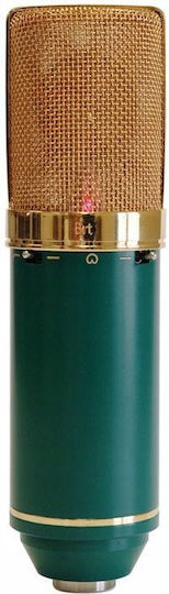 MXL V67i Condenser Microphone XLR Shock Mounted for Vocals in Green Color