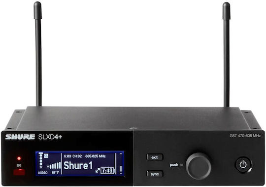 Shure SLXD24+E/B58-G65 Wireless Dynamic Handheld Microphone Set for Vocals