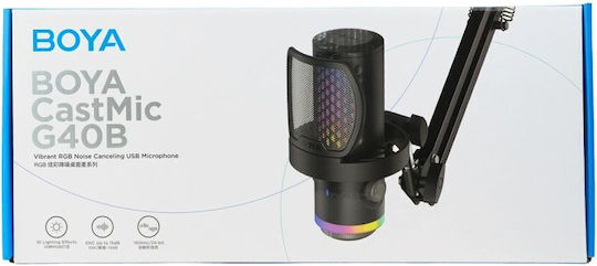 Boya CastMic G40B Microfon Montat pe Amortizoare pentru Vocală