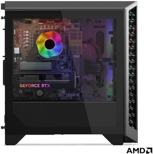 Lenovo Loq Tower 26ADR10 Gaming Desktop PC (Ryzen 7-8745HX/16GB DDR5/1TB SSD/GeForce RTX 5050/W11 Home)