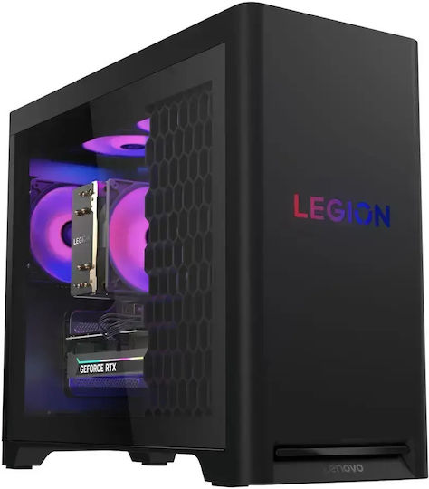 Lenovo Legion T5 30AGB10 Гейминг Настолен Компютър (Ryzen 5-7600/32GB DDR5/1TB SSD/GeForce RTX 5070/W11 Home)