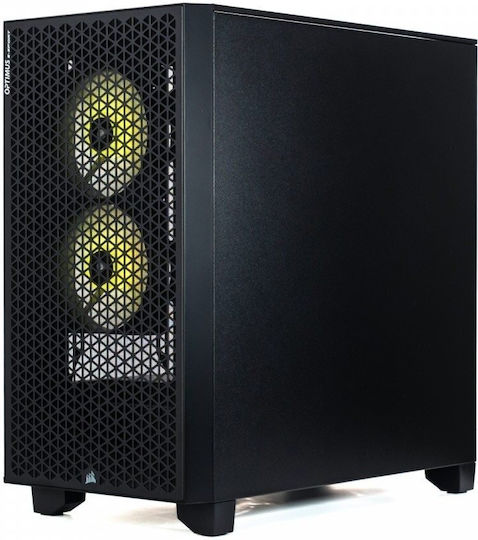 Optimus E-Sport GA520T-CR12 Gaming Desktop PC (Ryzen 5-5500/16GB DDR4/1.0TB SSD/W11 Home)