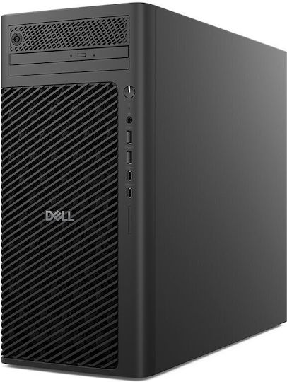 Dell Pro Max Tower T2 Настолен компютър (Ultra 7-265/32GB DDR4/1.0TB SSD/W11 Pro)