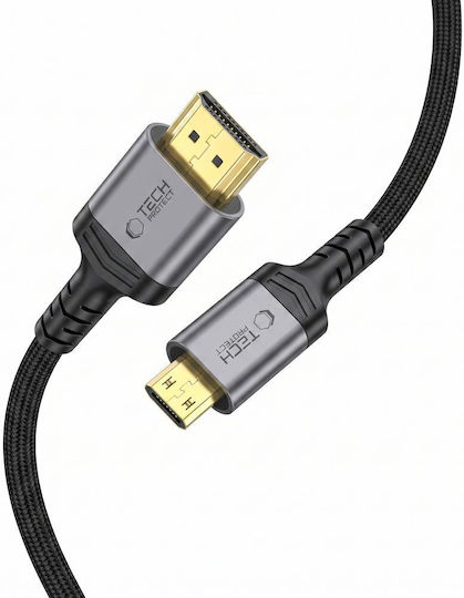 Tech-Protect Ultraboost HDMI 2.1 Mini HDMI Male - HDMI Male 2m Black