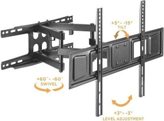 Brateck Lpa63-466c Lpa63-466c Wall Mounted TV Mount With Extension Arm
