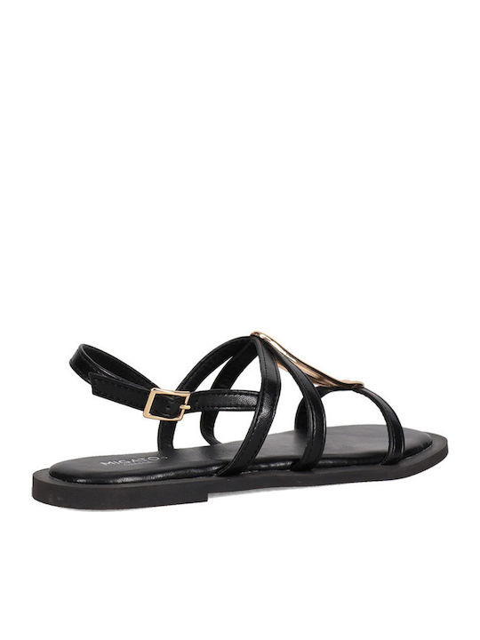 Sandale casual damă Negre