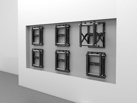 Multibrackets M Public Video Wall Mount Push HD Стойка за телевизор Стенен с рамо до 75" и 50кг