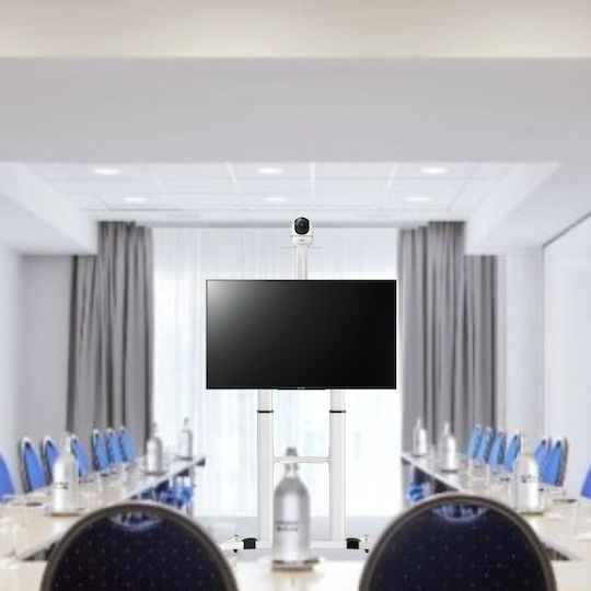 Sbox Mobile FS-3610-W TV Mount Floor up to 100" White