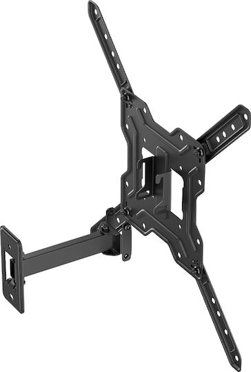 Sbox LCD-441-2 Wall Mounted TV Mount With Extension Arm Up To 65" And 30kg Silver