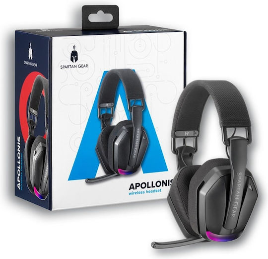 Spartan Gear Apollonis Безжичен Надушници Гейминг Слушалки с Bluetooth за Nintendo Switch / Nintendo Switch 2 / PC / PS4 / PS5