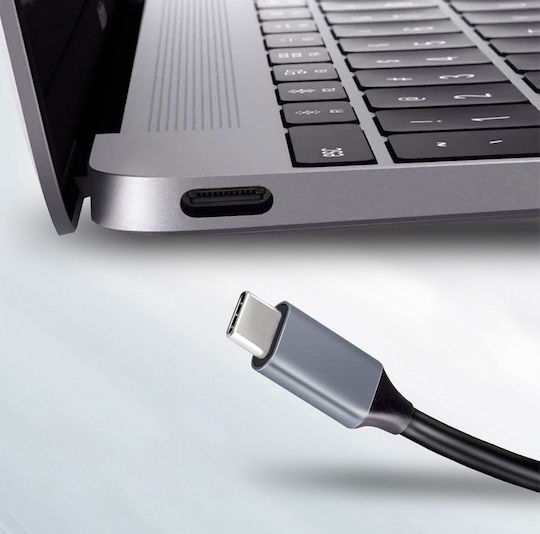 Inca USB-C Docking Station with DisplayPort 4K PD Ethernet and Support for 2 Monitors Gray (ITPC-10TX)