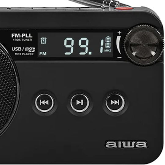 Aiwa Tabletop Radio Black