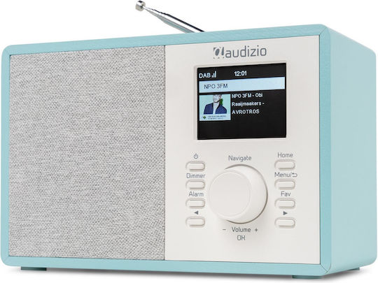 Audizio Настолен радиоприемник DAB+ с Bluetooth Син