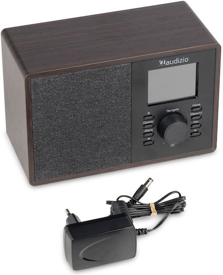 Audizio Cosa Επιτραπέζιο Ραδιόφωνο DAB+ με Bluetooth Καφέ