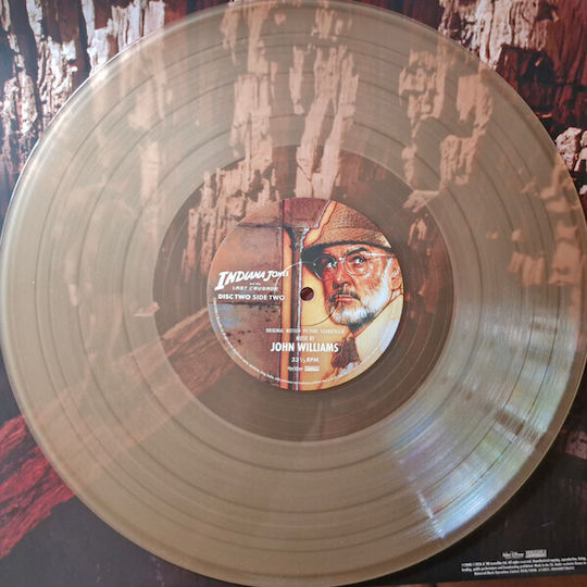 O.s.t John Williams Indiana Jones Last Crusade 2lp Sand-colour Vinyl