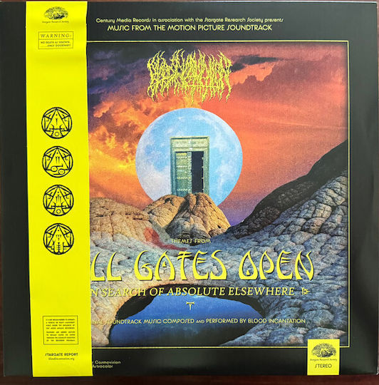 Blood Incantation All Gates Open O.s.t 2lp Vinyl + Blu-ray