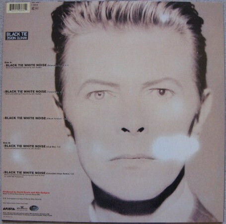 David Bowie Featuring Al B Sure Black Tie White Noise Vinyl