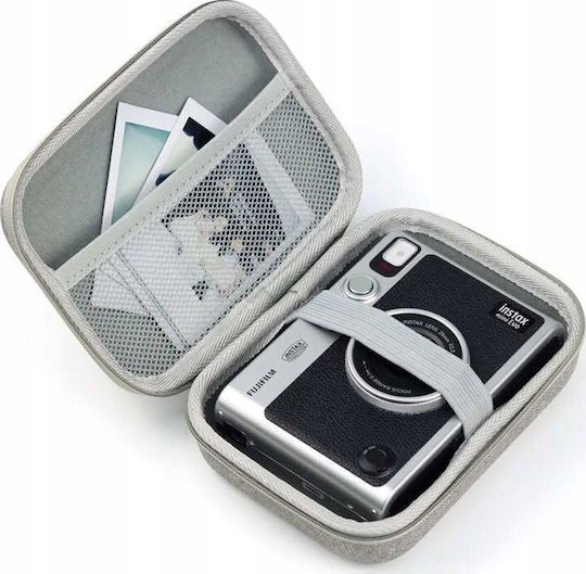 Loveinstant Tasche Beutel Cover Hülle Fall Tasche Fuji Instax Mini Evo Liplay Link 2 Se Grau Mittel