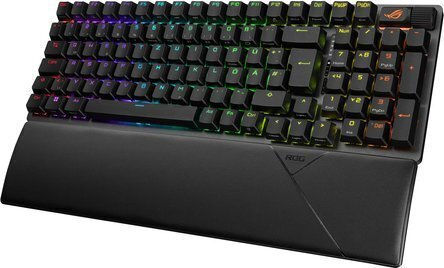 Asus Rog Strix Scope Ii 96 Wireless Gaming Mechanical Keyboard with ROG NX Snow Switches and RGB Lighting English US