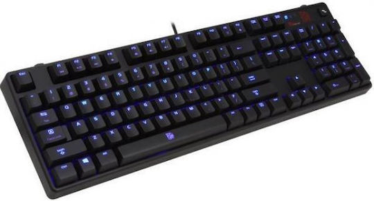 Thermaltake Poseidon Z Gaming Mechanical Keyboard with Custom Blue switches and RGB lighting (English US)