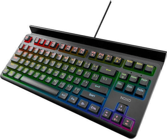 Noxo Specter Gaming Mechanical Keyboard with Custom Blue switches and RGB lighting (Romanian)