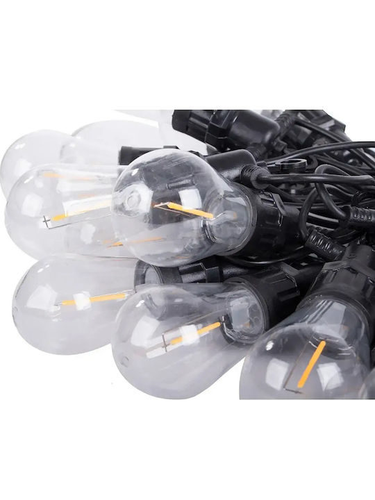 Verk Group Wasserdichte Lichterkette Beleuchtung LED mit 10 Lampen