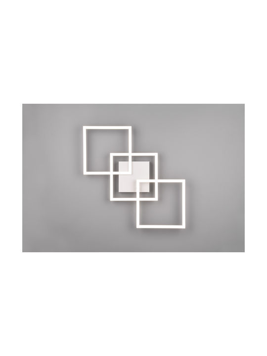 Trio Lighting Ceiling Mount Light 52.6cm White with Integrated LED