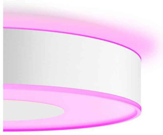 Philips Smart Deckenleuchte 42.5cm Weiß mit Integrierter LED und Fernbedienung