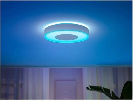 Philips Smart Deckenleuchte 42.5cm Weiß mit Integrierter LED und Fernbedienung