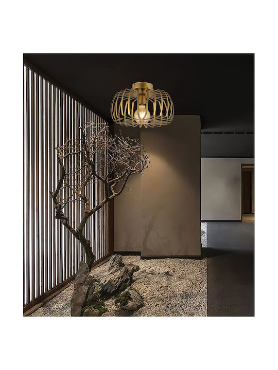 ARlight Deckenleuchte 35cm Gold mit Fassung E27