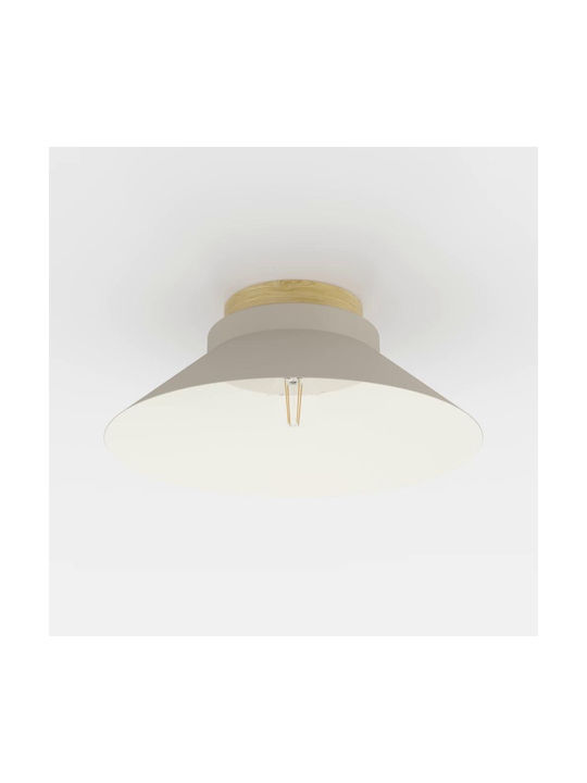 Eglo Ceiling Mount Light 40cm Beige with Socket E27