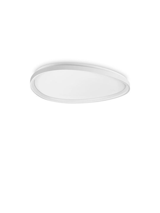 Ideal Lux Ceiling Mount Light Black with Integrated LED