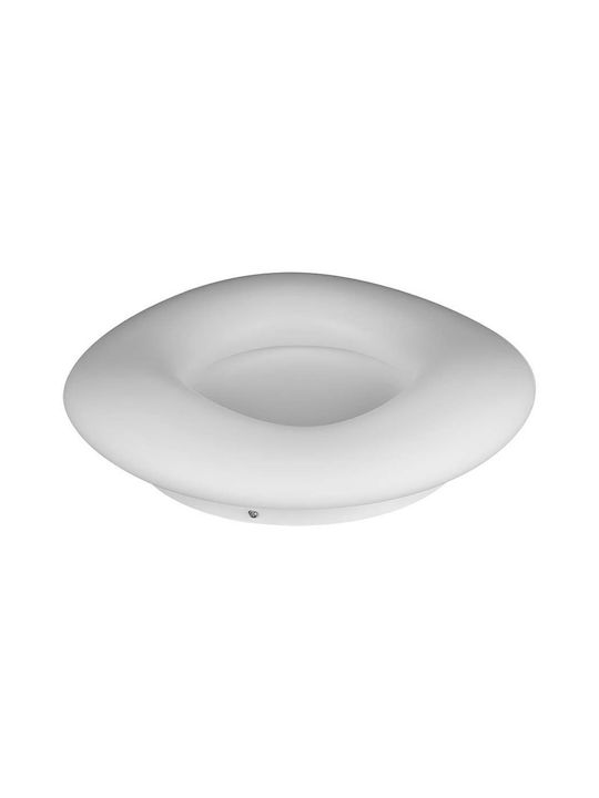 V-TAC Ceiling Mount Light 30cm White with Integrated LED and Remote Control
