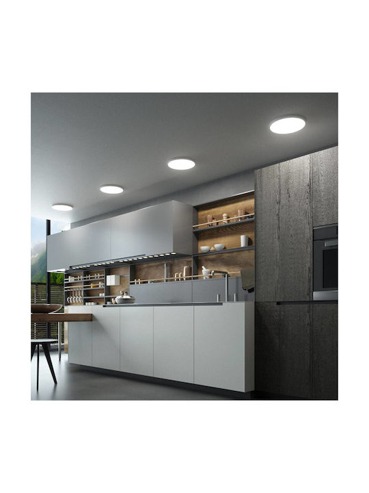 Braytron Jade Ceiling Mount Light White with Integrated LED