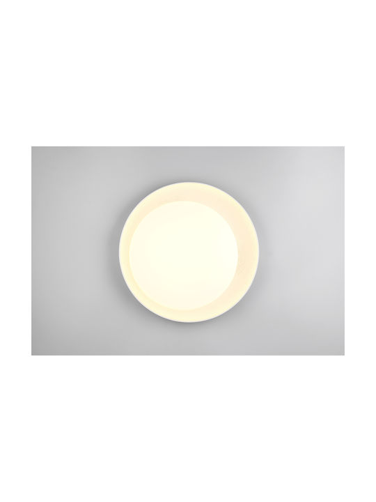 Trio Lighting Ceiling Mount Light White with Integrated LED and Remote Control