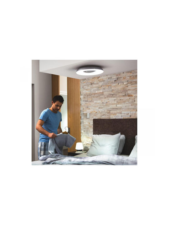 Philips Hue Still Smart Πλαφονιέρα Οροφής 39.1εκ. Λευκή με Ενσωματωμένο LED