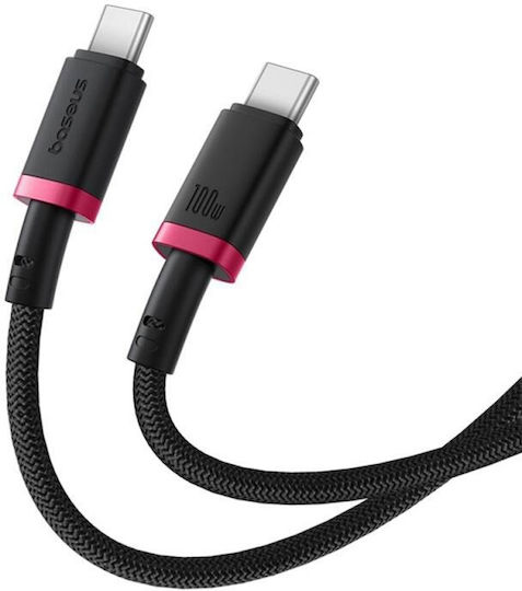 Baseus Dura Series Kabel USB-C männlich - USB-C 100W Rotes 1m P10377803U01-01