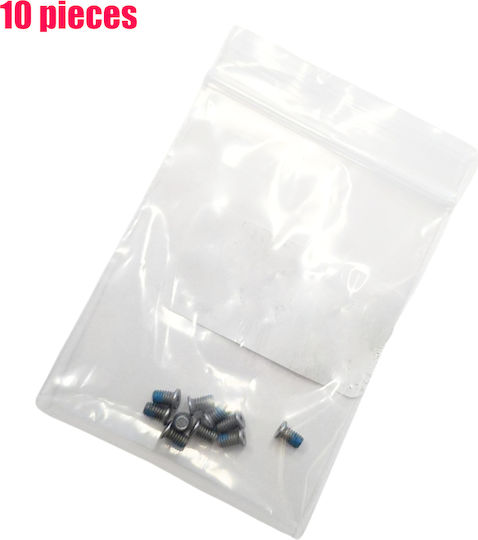 Screws Set Laptop Dell Xps 17 9700 9710 9700-yhc1h 9700-81xht 9710-dp62v 9710-gcw33 Precision 5750 5750-kvpmy 5760 5760-g8wdw Bottom Cover & Palmrest Assembly Screws Torx T4 2.5mm X 4mm 10pcs Code 1-bolt013
