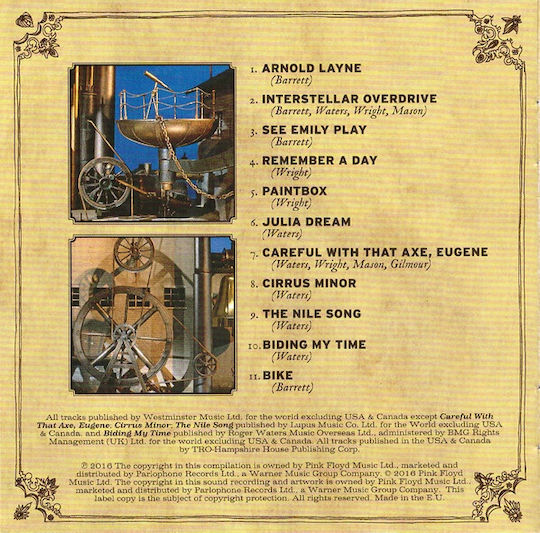 Pink Floyd Relics Cd